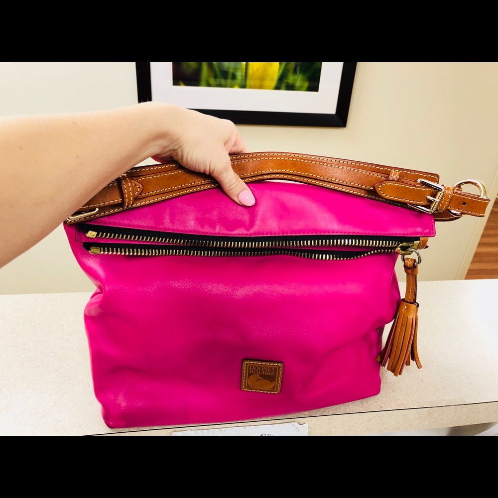 Pink dooney and bourke purse